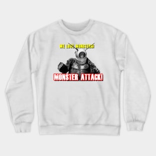 Robot Monster Crewneck Sweatshirt